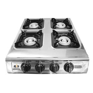 ALVA 4BURNER STAINLESS STEEL GAS STOVE 1