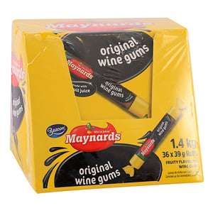 BEACON MAYNARDS WINE GUM ROLL  36 ~