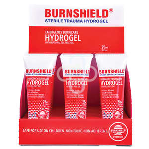 BURNSHIELD HYDROGEL 25ML TUBES 12s