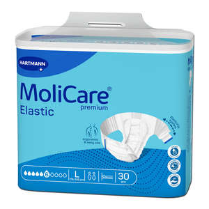 MOLICARE ELASTIC 6 DROP LARGE 30~