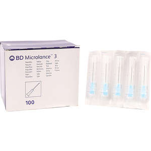 BD MICROLANCE 23GX30MM NEEDL 300700 100~