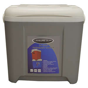 LEISURE QUIP 26L SILVER COOLER BOX