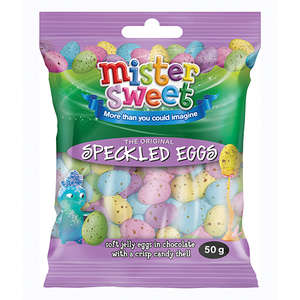MISTER SWEET CANDY SPECKLED EGGS 50G