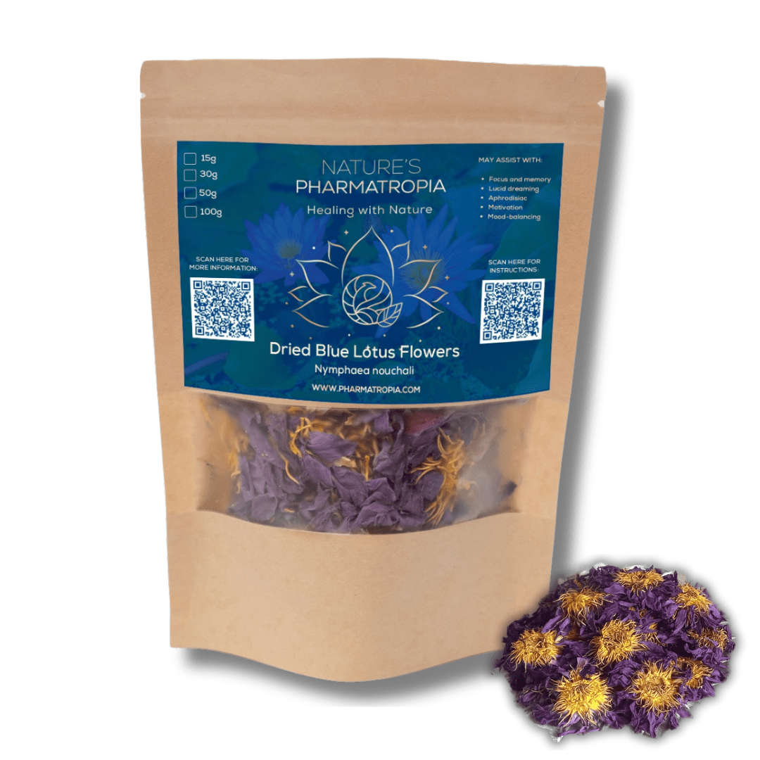 Blue Lotus Tea (Nymphaea nouchali) Whole Flowers