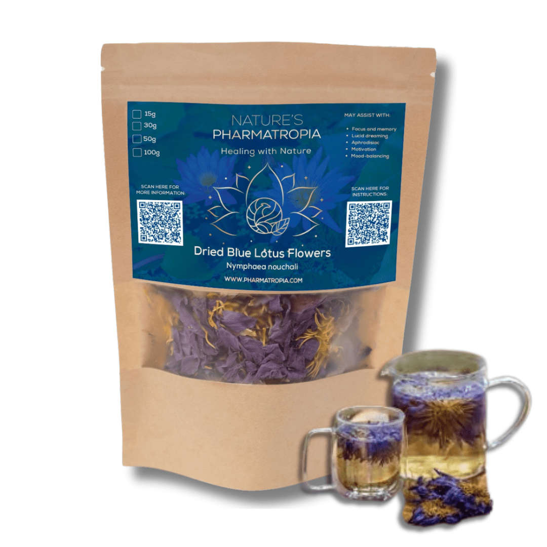 Blue Lotus Tea (Nymphaea nouchali) Whole Flowers