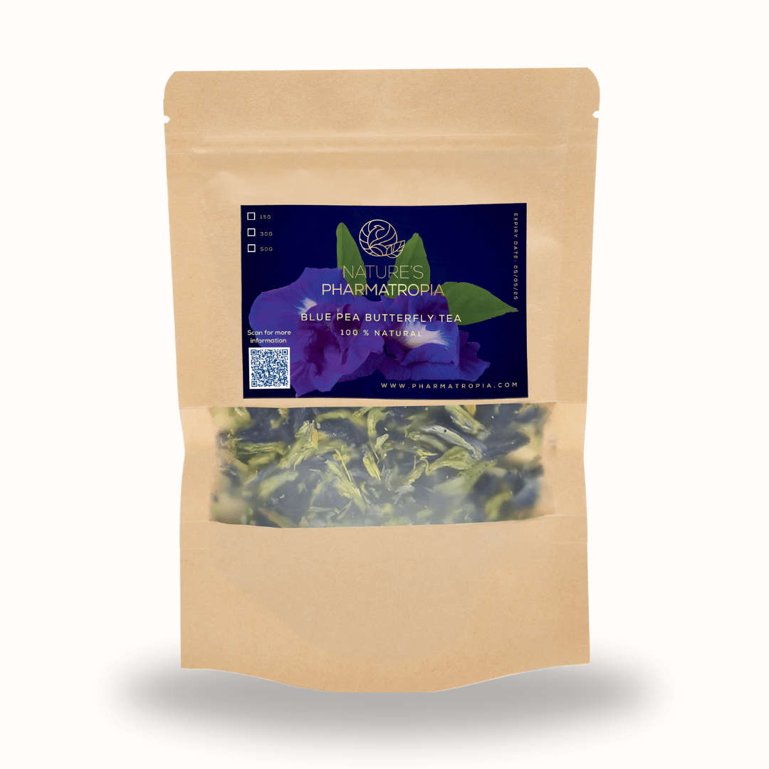 Blue Pea Butterfly Tea (Clitoria Ternatea) Whole Flowers