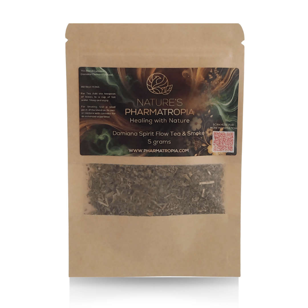 Damiana Spirit Flow Tea &amp; Smoke (Turnera Diffusa) 5g