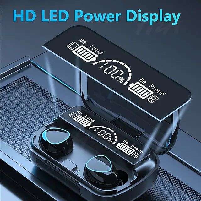 M10 Wireless Earphone with Power Bank Charging Case