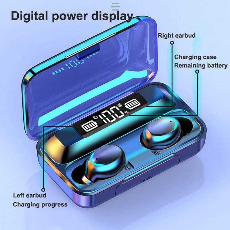 M10 Wireless Earphone with Power Bank Charging Case