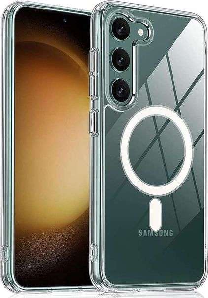 Magnetic Case & Wireless Charger Combo for Samsung S24FE