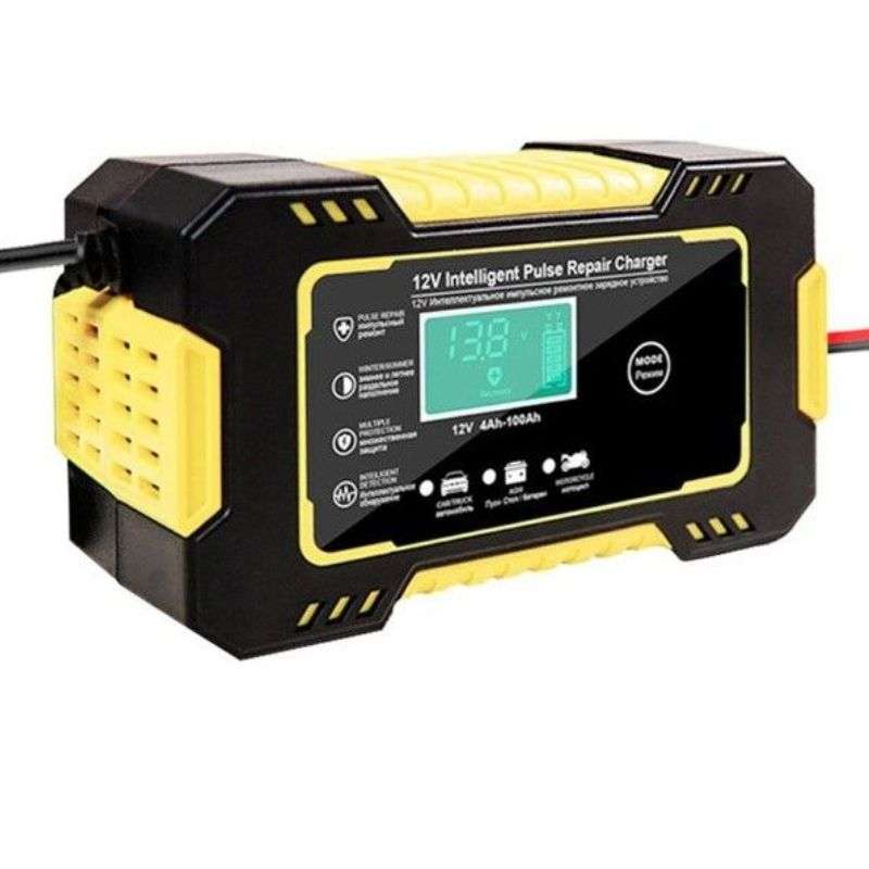 Andowl Car Battery Repair Charger 12V Car Battery Charger
