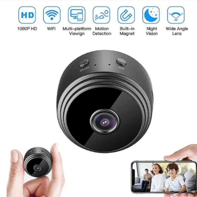 Mini Spy camera WiFi  | 4K Indoor HD Web Monitor