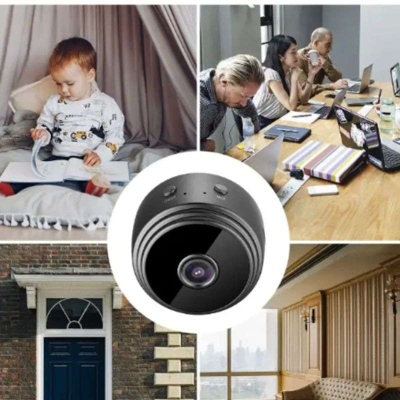 Mini Spy camera WiFi  | 4K Indoor HD Web Monitor