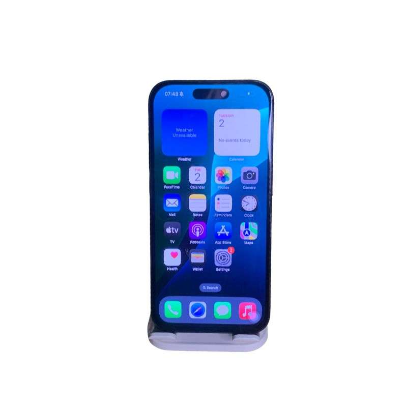 iPhone 15 Pro Black Titanium 128GB, 91% Battery Health, No Box