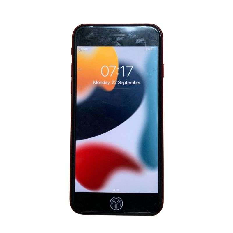 iPhone SE 3rd Gen 2022 Red  256GB, 100% Battery Health