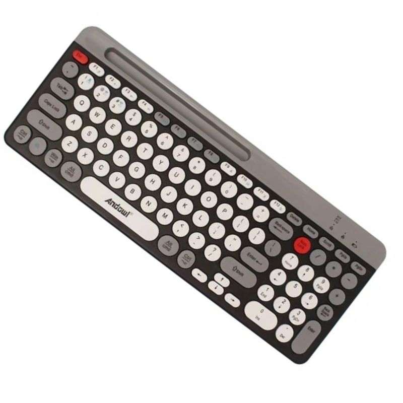 Andowl Mini Wireless Keyboard  For Windows, iOS Mac & More