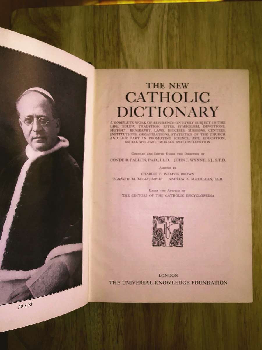 The New Catholic Dictionary