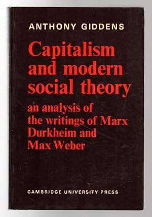 Capitalism and Modern Social Theory.