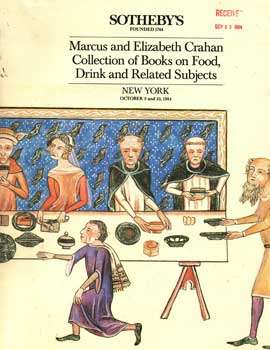 Marcus And Elizabeth Crahan Collection Of Books On Food