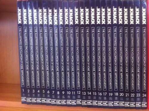 THE KNACK: THE ILLUSTRATED ENCYCLOPEDIA OF HOME IMPROVEMENTS  (24 VOLUMES)