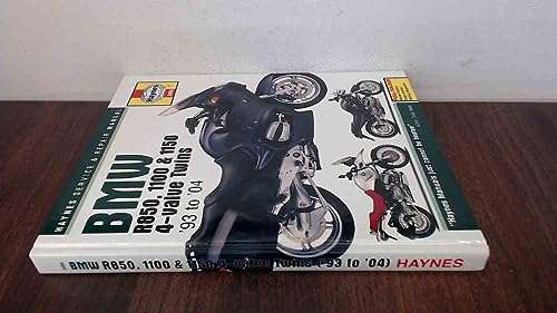 BMW R850, 1100 & 1150, 4 - valve Twins 1993-2004 (Haynes Service And Repair Manual)