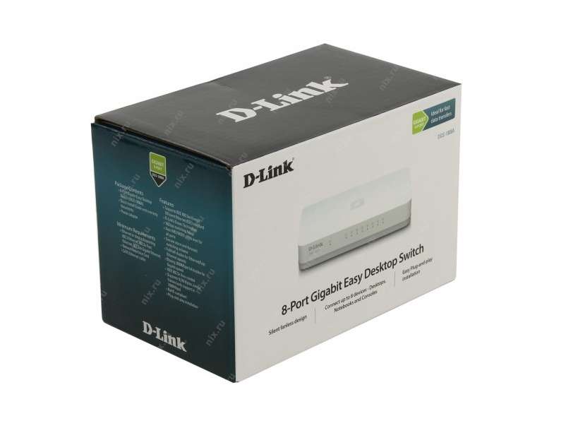 D-Link DES-1008C 8-port Switch