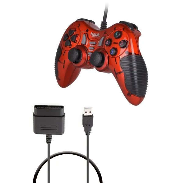 3in1 Wired Game Controller PC/PS2/PSIII