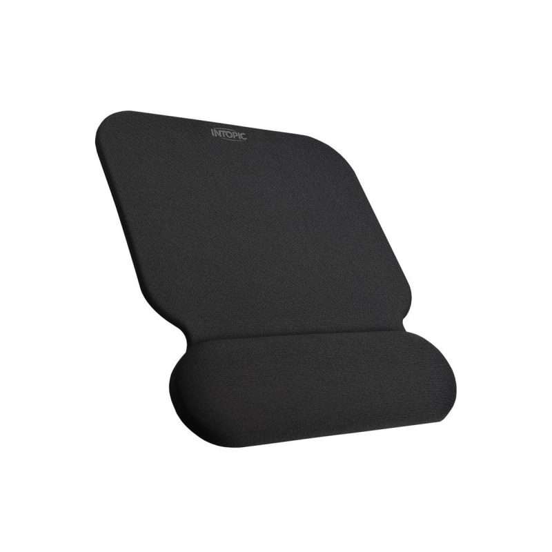 Intopic Bamboo Charcoal Antibacterial Wrist Pad Mouse Pad