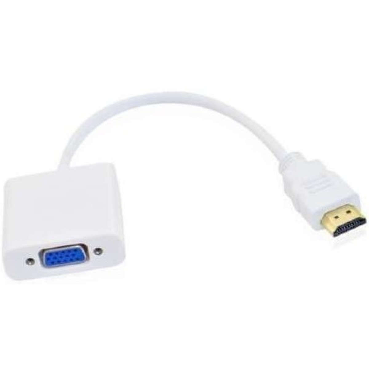 UniQue HDMI Male To VGA Female With Audio Adaptor