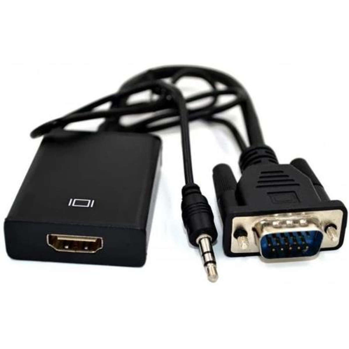 GIZZU 1080P VGA to HDMI Adapter with Audio