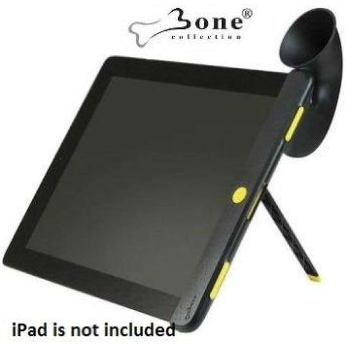 Bone Black iPad 2 Collection Horn Stand