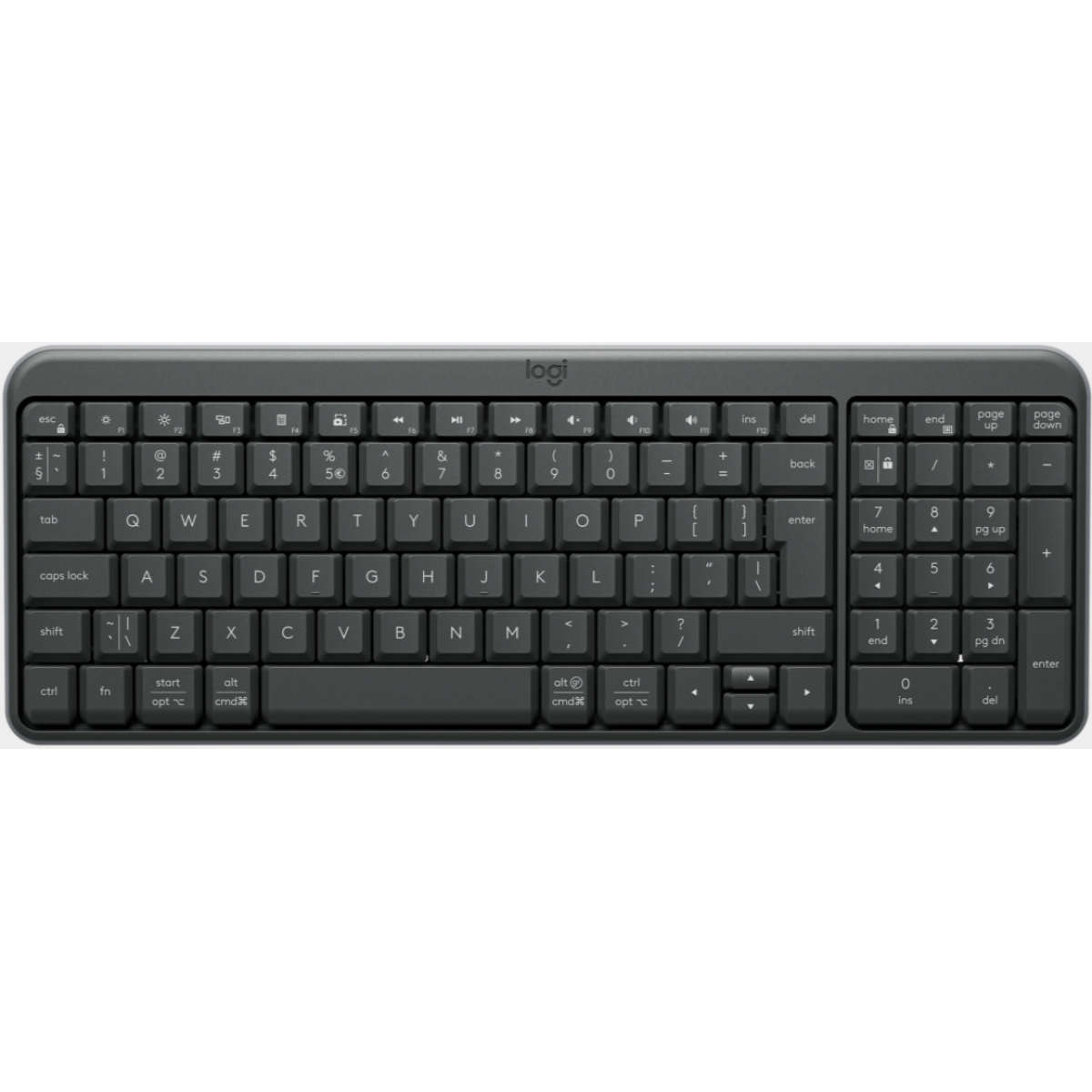 Logitech K250 Bluetooth Graphite Wireless Keyboard
