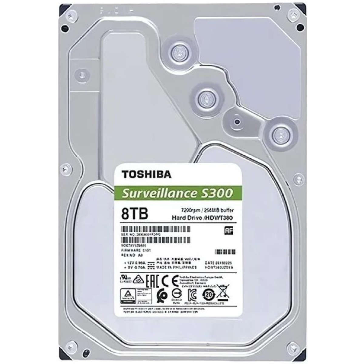 Toshiba S300 3.5 Inch Surveillance SATA Hard Drive Disk