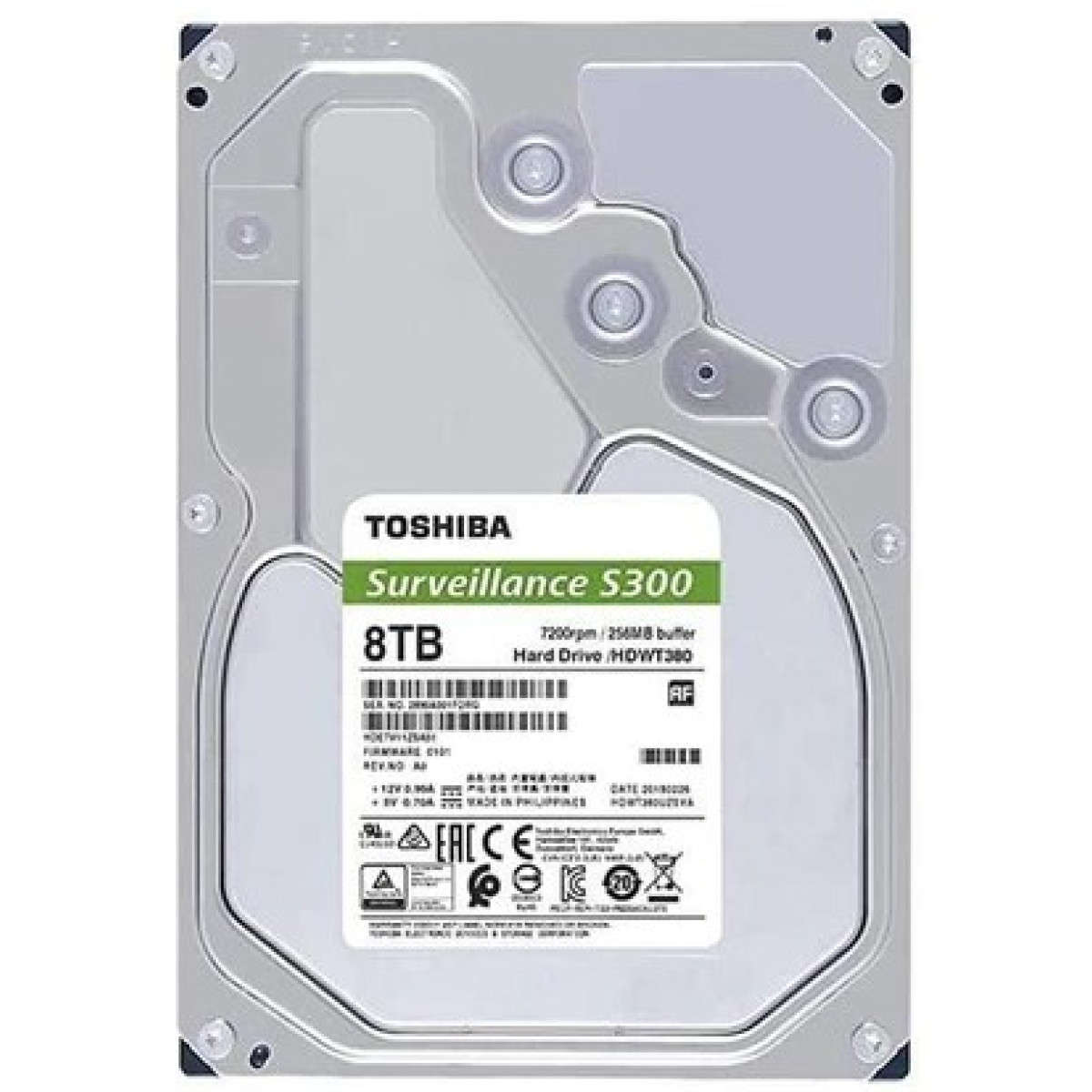 Toshiba 8TB Surveillance 3.5-Inch SATA Drive