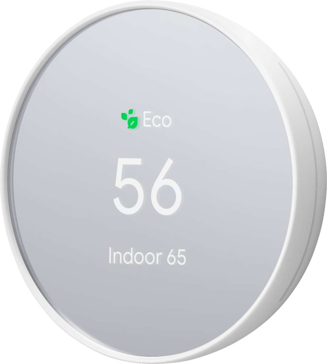 Google - Nest Smart Programmable Wifi Thermostat - Snow