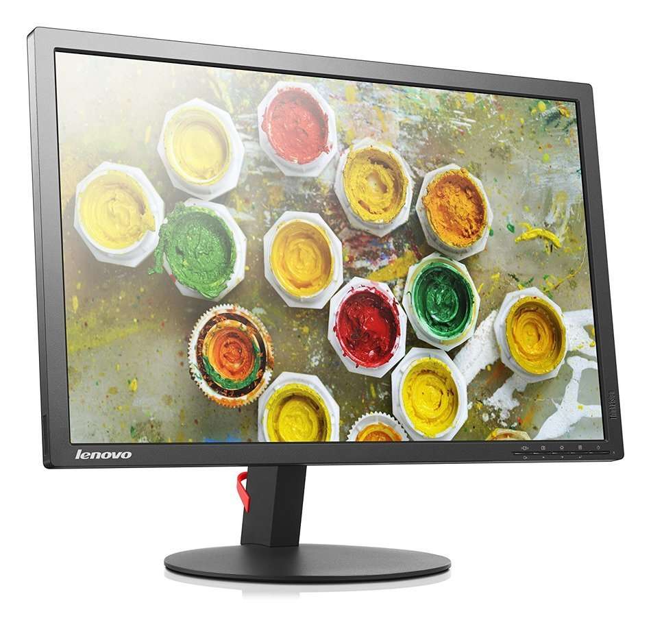 Lenovo ThinkVision 23` Widescreen Full HD Monitor - HDMI, VGA, DisplayPort - 1920 x 1080 Full HD