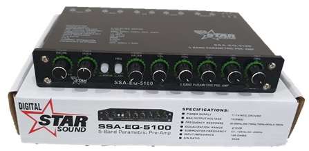 Star Sound SSA-EQ-5100 5-Band Equalizer