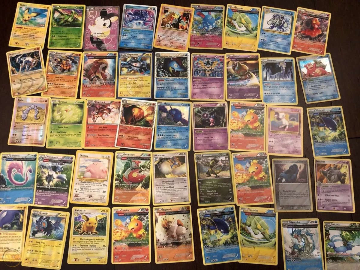 Pokemon 20 Rare Card Lot