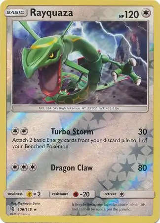 Rayquaza Reverse Holo