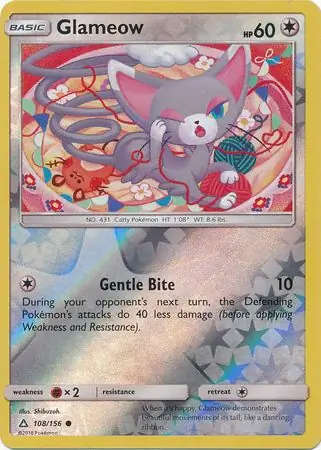 Glameow Reverse Holo
