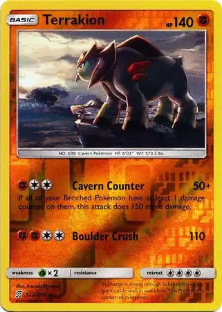 Terrakion Reverse Holo