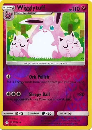 Wigglytuff Reverse Holo