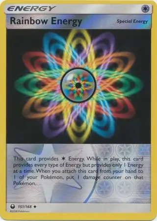 Rainbow Energy Reverse Holo