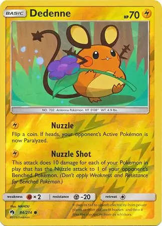 Dedenne Reverse Holo