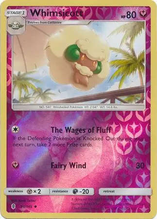 Whimsicott Reverse Holo