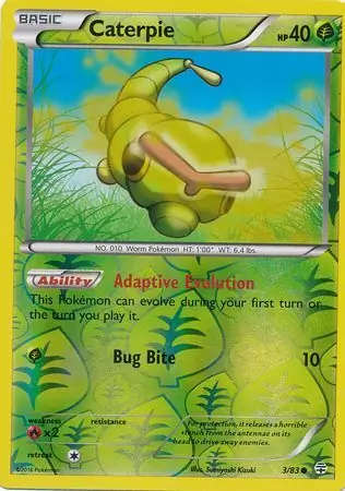 Caterpie Reverse Holo