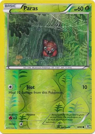 Paras Reverse Holo