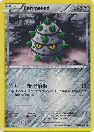 Ferroseed Reverse Holo