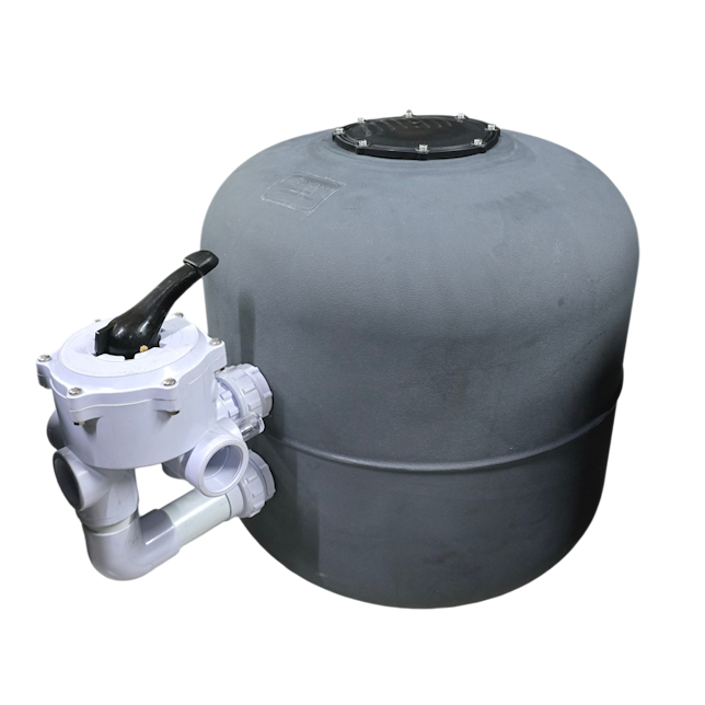 Aqua Max 4-Bag Sand Filter | 160kg | Pools up to 90,000L - Black Black
