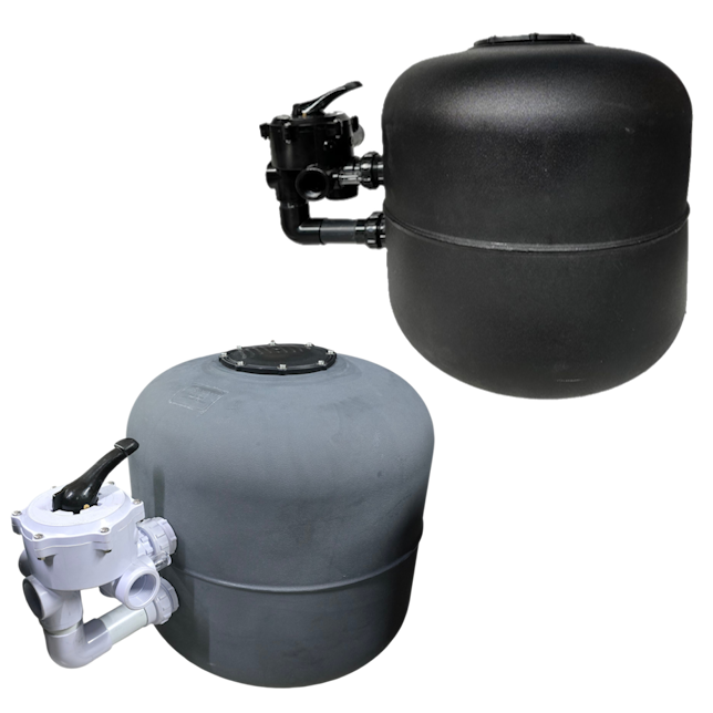 Aqua Max 4-Bag Sand Filter | 160kg | Pools up to 90,000L - Black Black